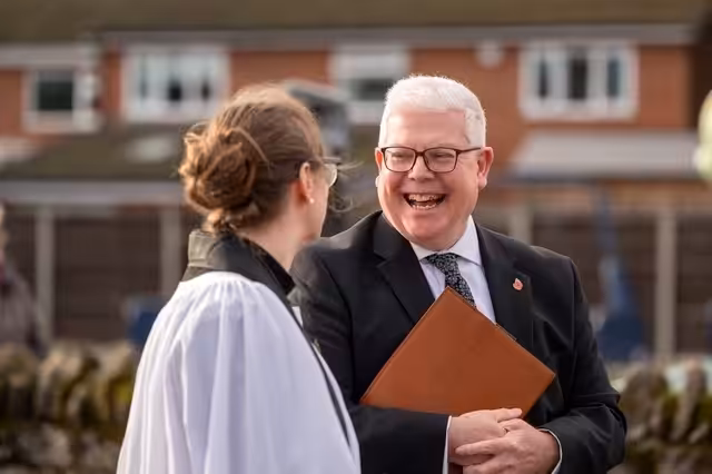 Martin Jones smiling
