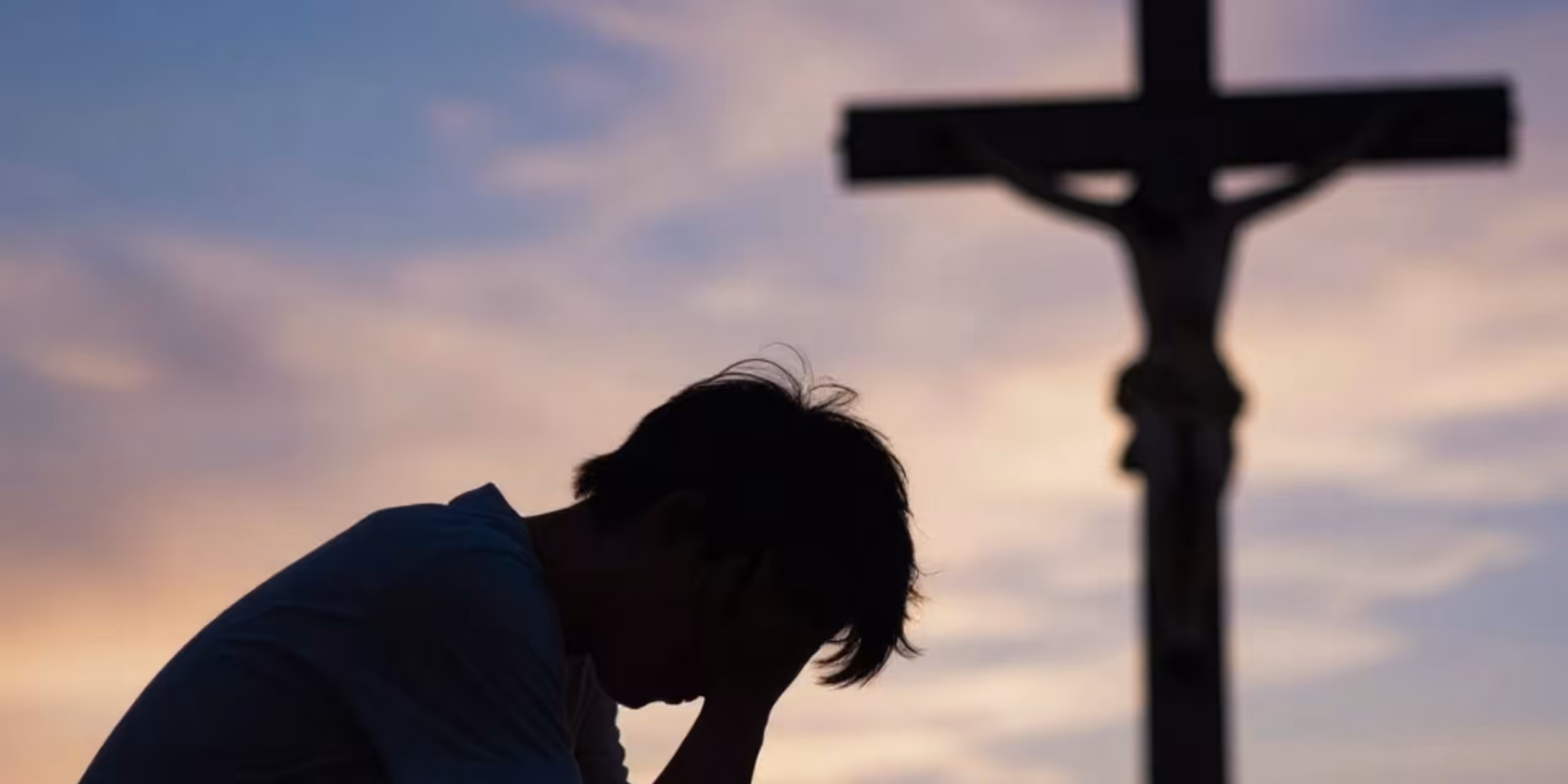 Kneeling at Cross